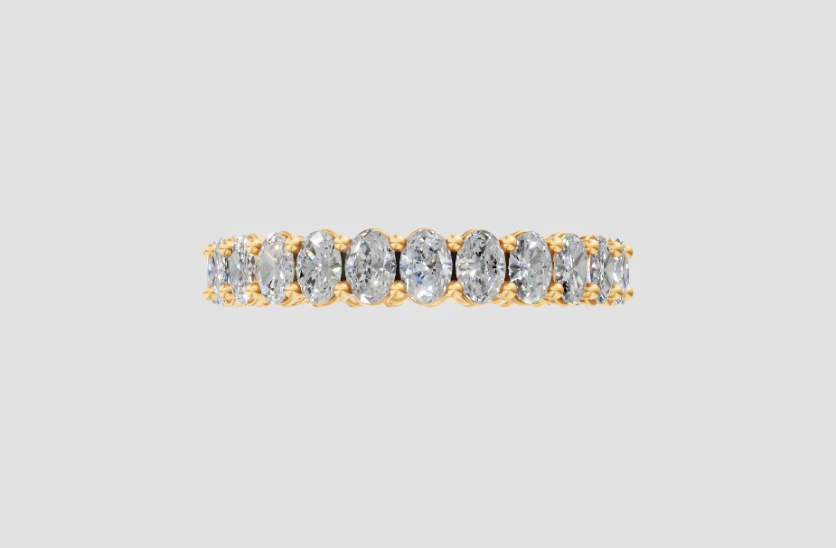 Classic Wedding Ring - On Hand