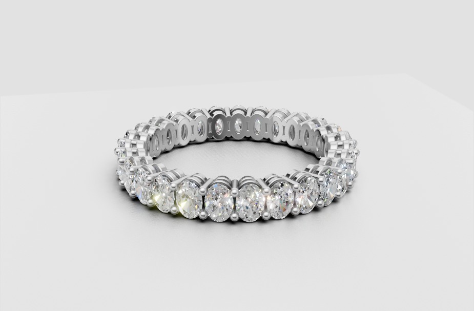 Classic Wedding Ring - Side View